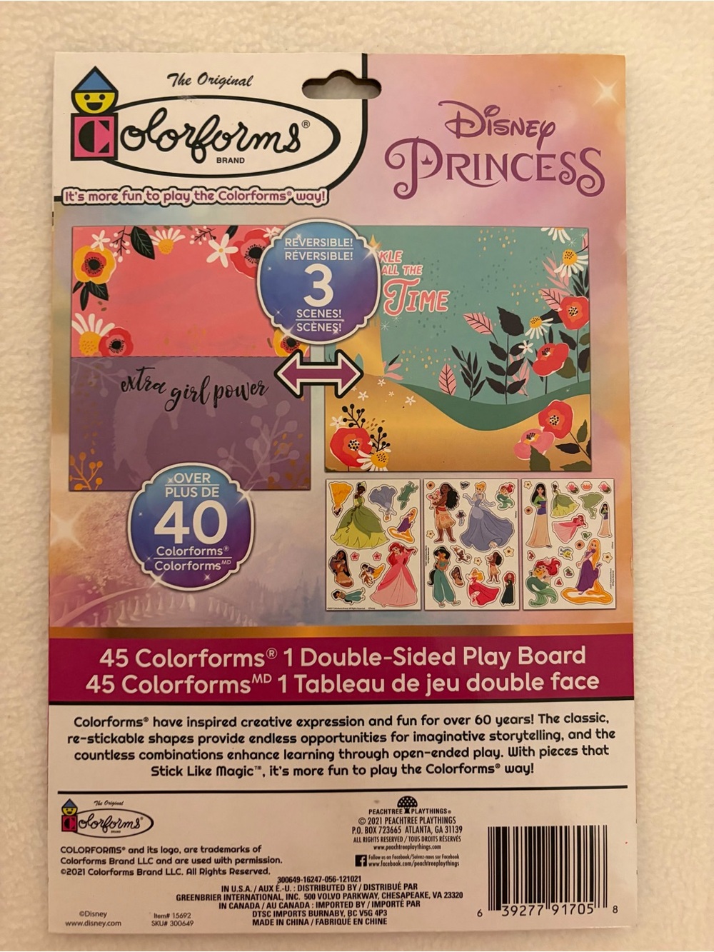 Disney Princess Colorforms - Picture 2 of 3